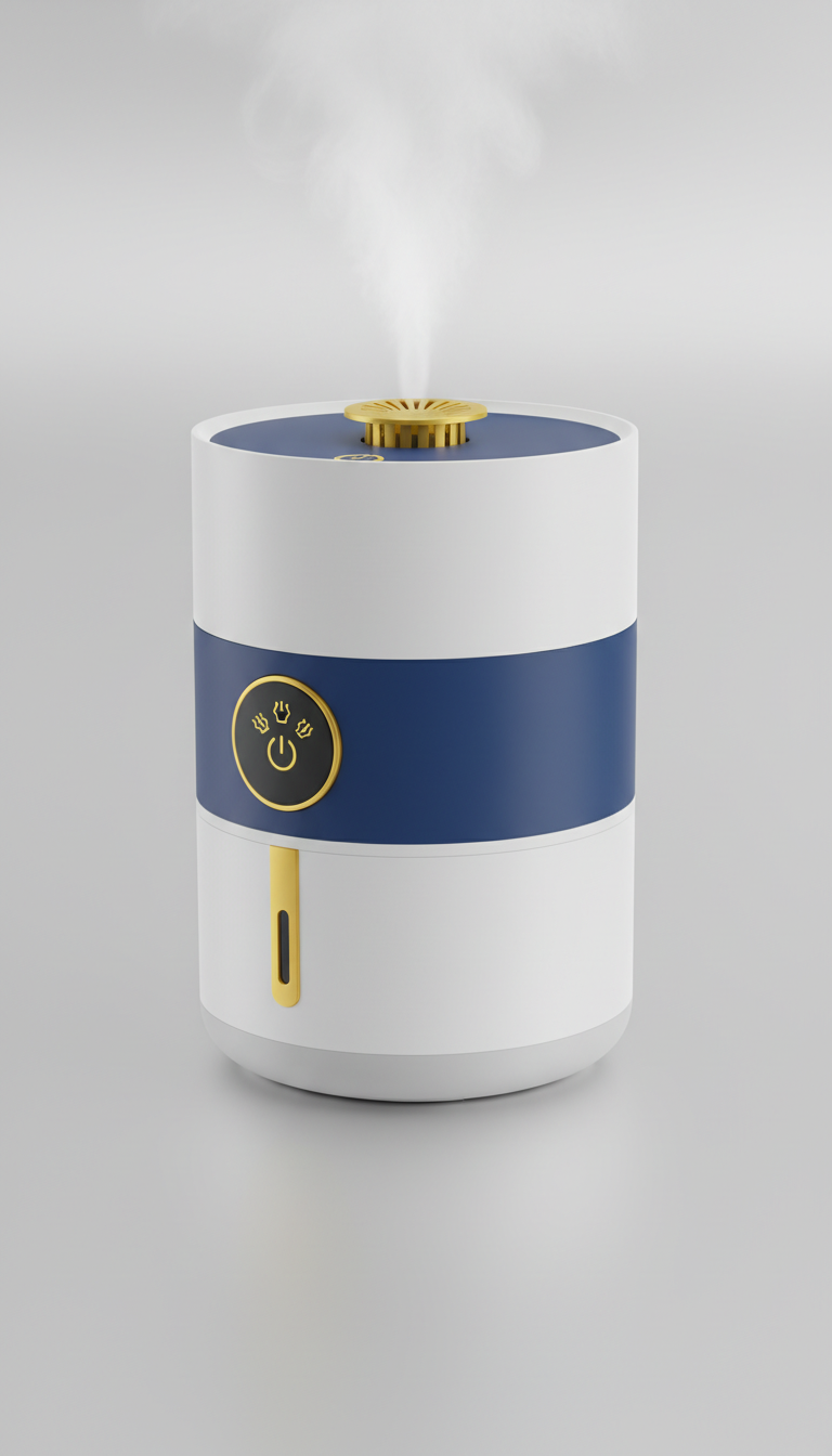 Compact Smart Humidifier with Auto Sensor